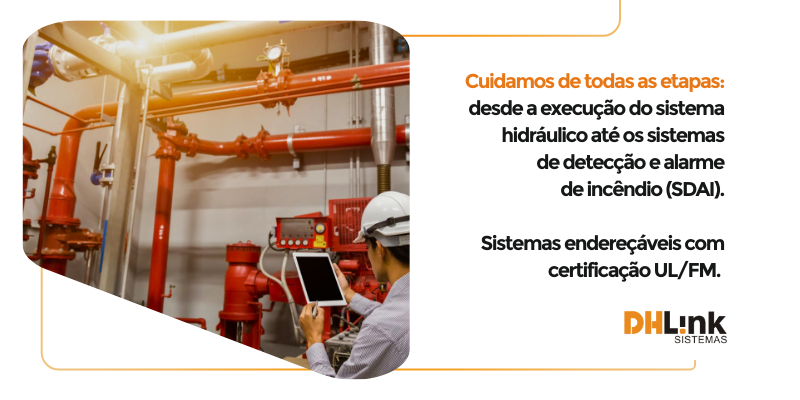 Instalações de Combate a Incêndio
O que é:
Sistemas instalados para prevenção, detecção e combate a incêndios em edificações.
Inclui:
Sprinklers: dispositivos automáticos que liberam água ao detectar calor.
SDAI: Sistema de Detecção e Alarme de Incêndio (sensores de fumaça, sirenes, painéis de controle).
Hidrantes: pontos fixos de água com mangueiras para combate manual ao fogo.
Extintores e Sinalização de emergência.
